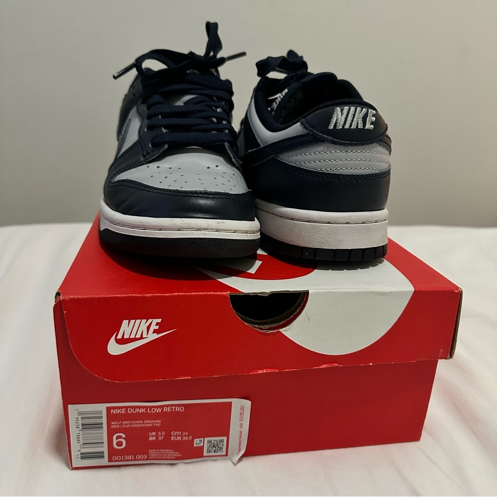 Nike Dunk Low - ‘Georgetown’ | Blue & Gray - Picture 4 of 5